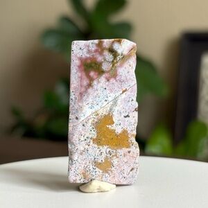 Ocean Jasper Small Crystal Freeform Slab (OBJ - Sea Jasper)